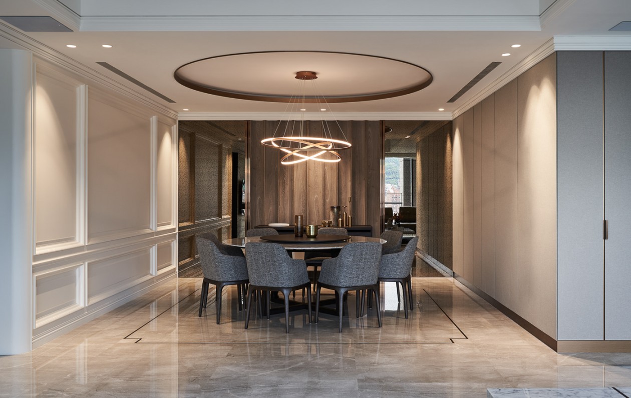 自然生活的浪漫 - 现代质感极简大平层-6