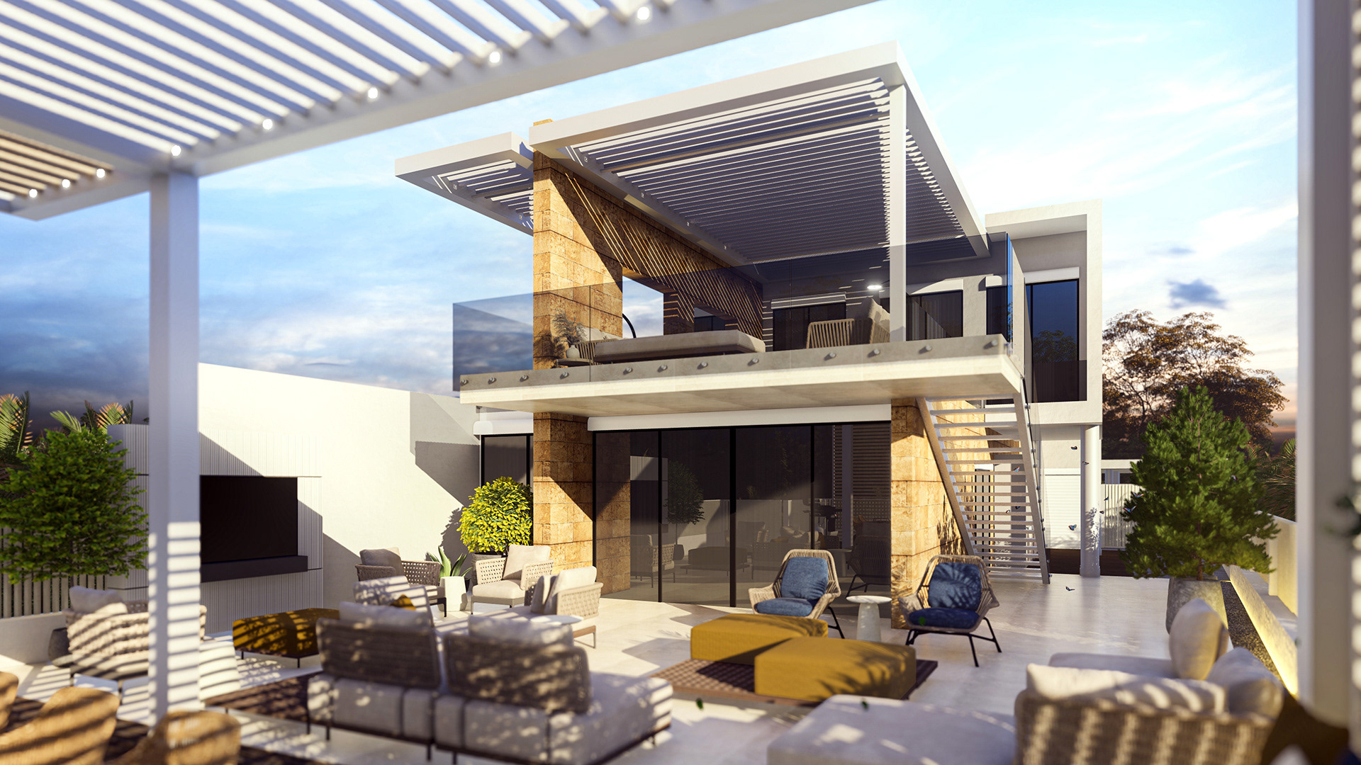 贝壳别墅丨埃及亚历山大丨Mental Flame Design Consultancy-26