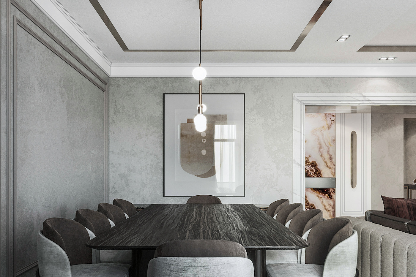 优雅、低奢融为一体的质感生活 - 极致现代                     -4