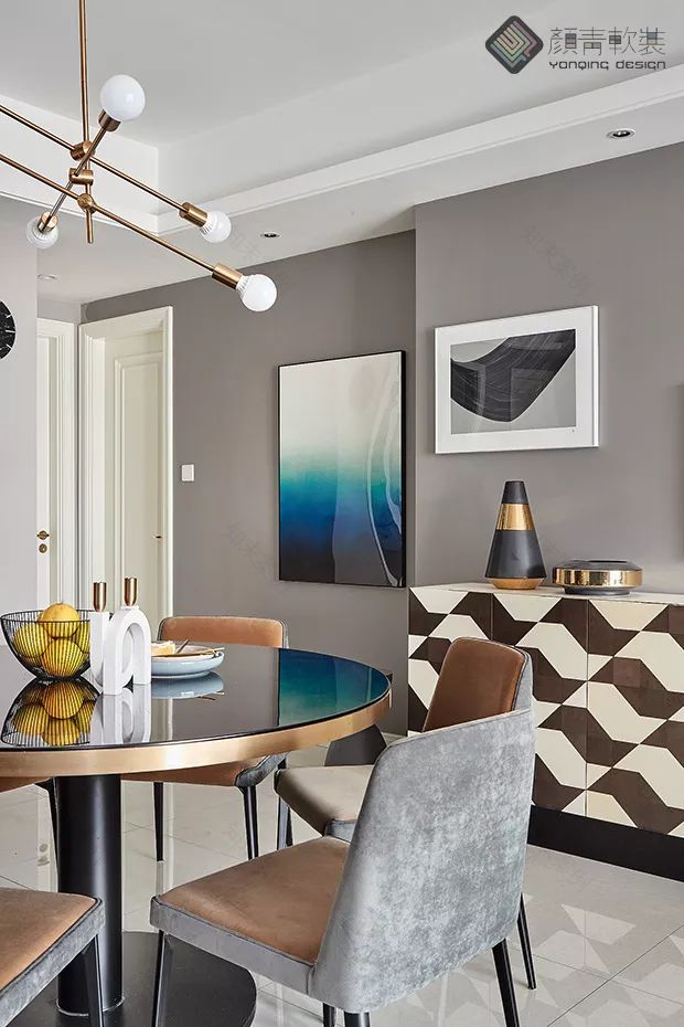 杨柳郡 120㎡简约混搭风软装改造-48