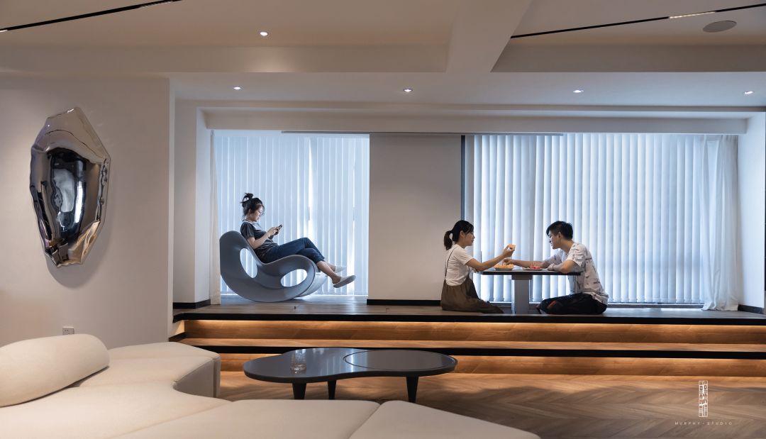 全屋智能家居的现代风住宅,舒适便捷的空间设计-56