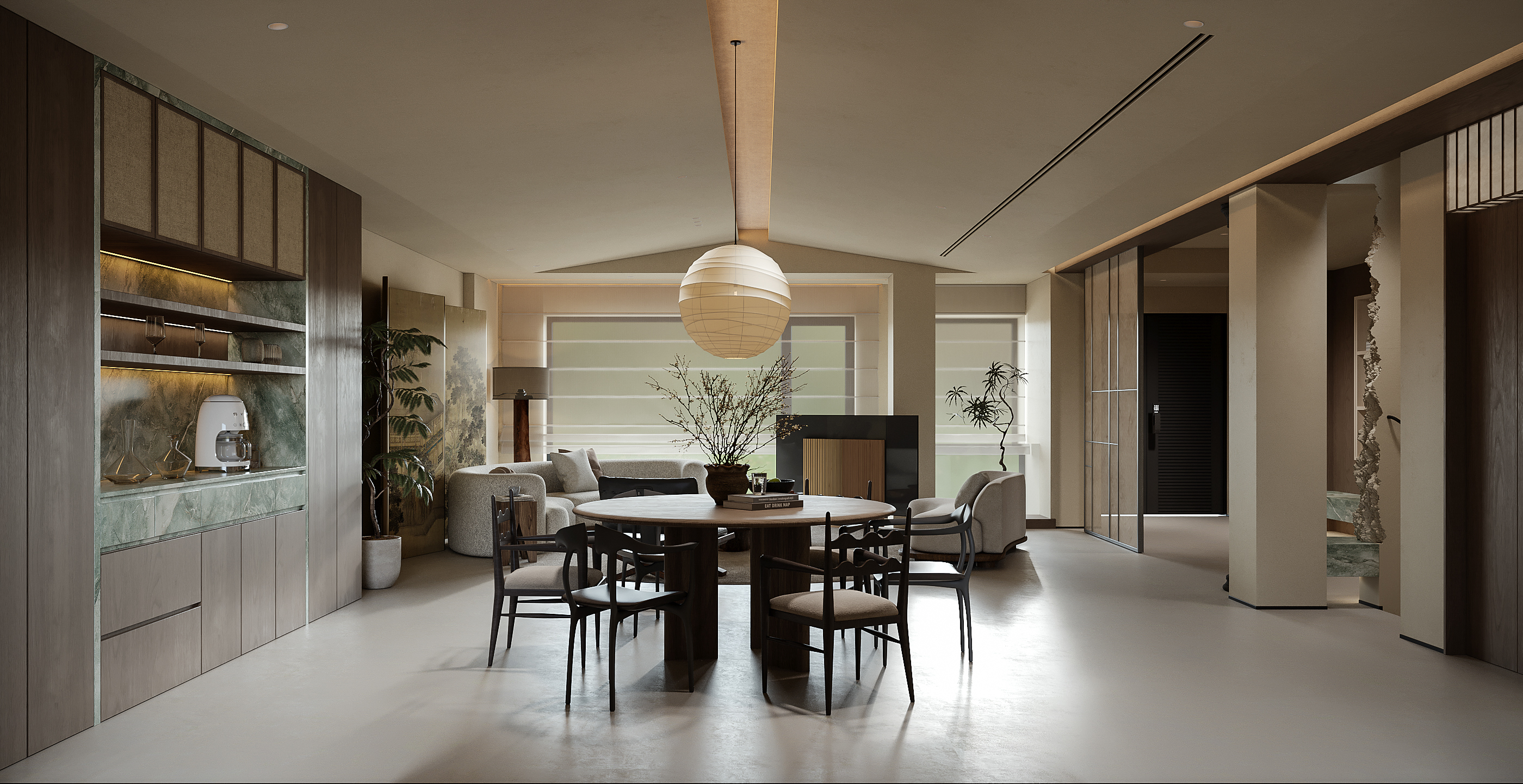 现代混搭风格效果图表现-0