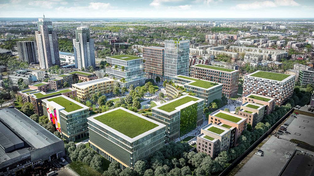 Gensler 打造拉脱维亚首都里加多功能园区-1