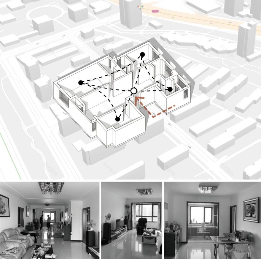 “旋境”:一种住宅类型的幻象重构丨中国北京丨戏构建筑设计工作室XIGO STUDIO-15