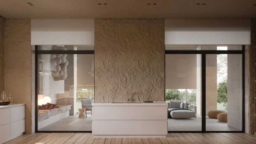 东方极简,255㎡侘寂美学豪宅丨Sergey Makhno-8