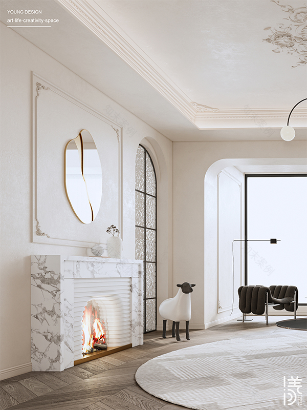 现代轻法式三代居丨深圳漾空间设计有限公司-3