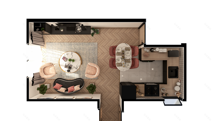 当代接待区设计丨埃及开罗-15