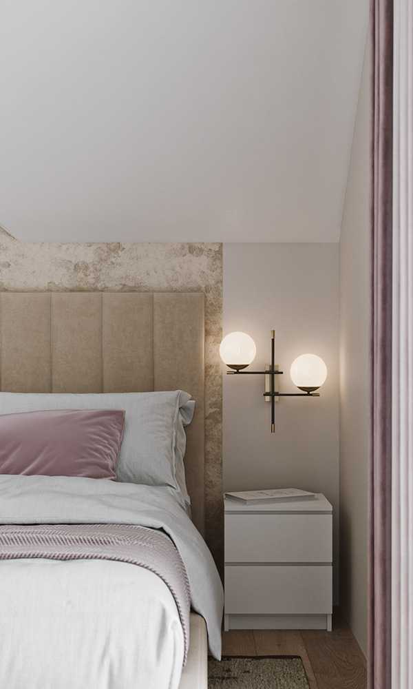 乌克兰 110㎡浅色系公寓设计-37