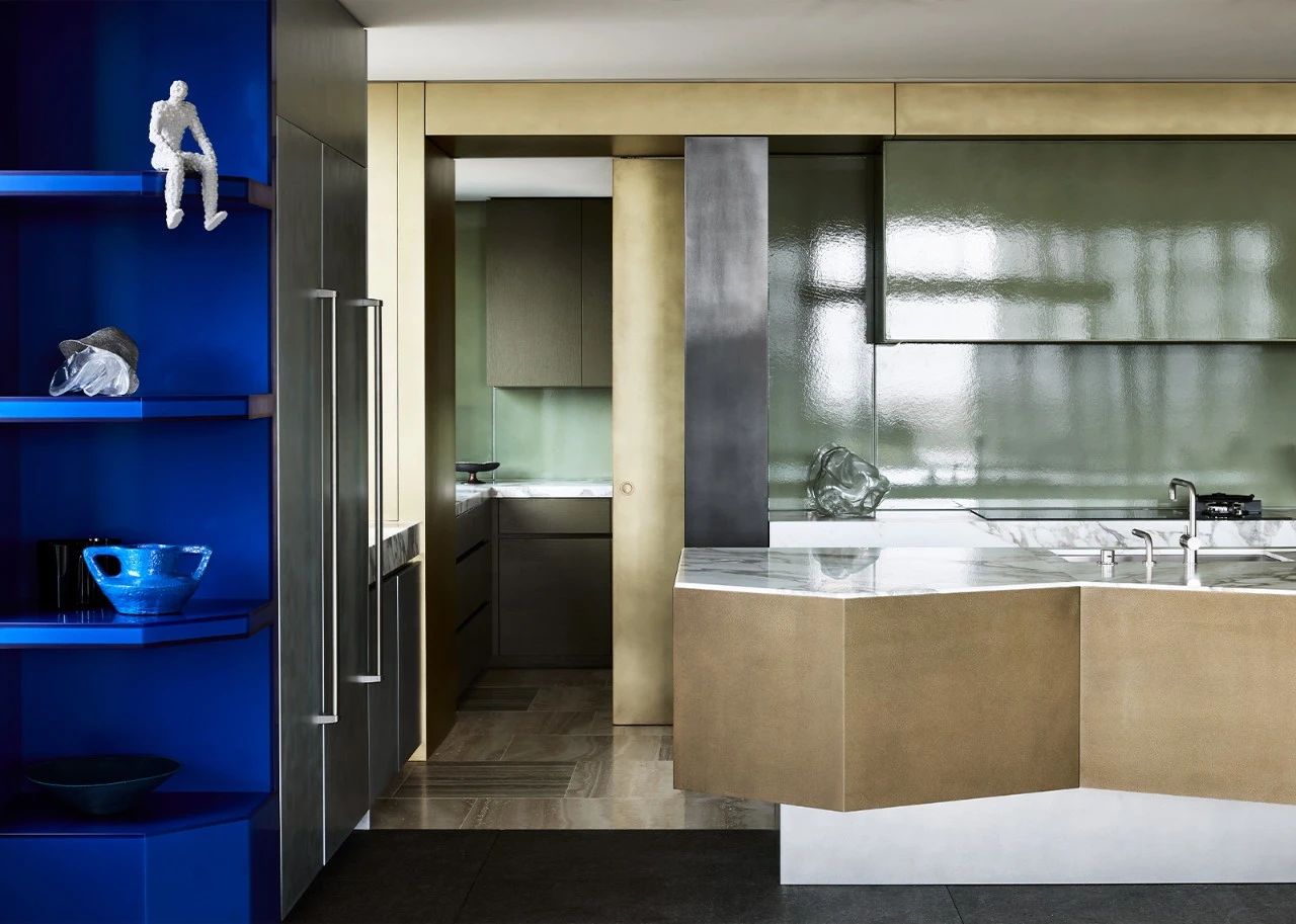 墨尔本顶层公寓丨澳大利亚墨尔本丨Fiona Lynch 室内设计工作室-29