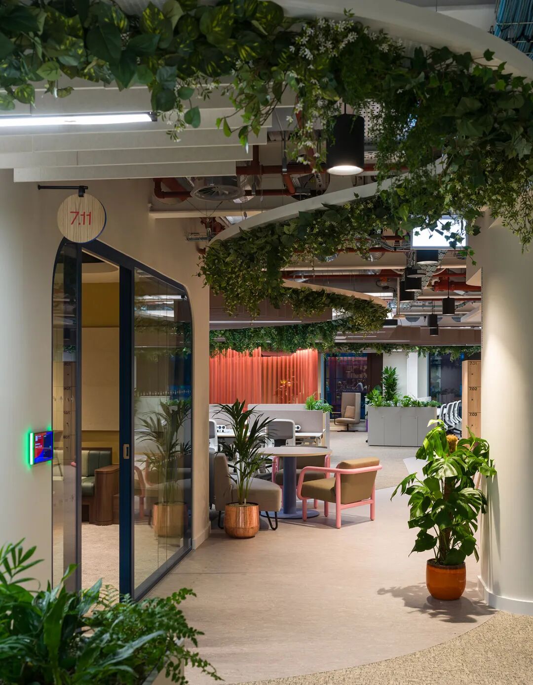 移动网络Virgin Media O2混合办公设计丨英国曼彻斯特丨SpaceInvader设计师事务所-64