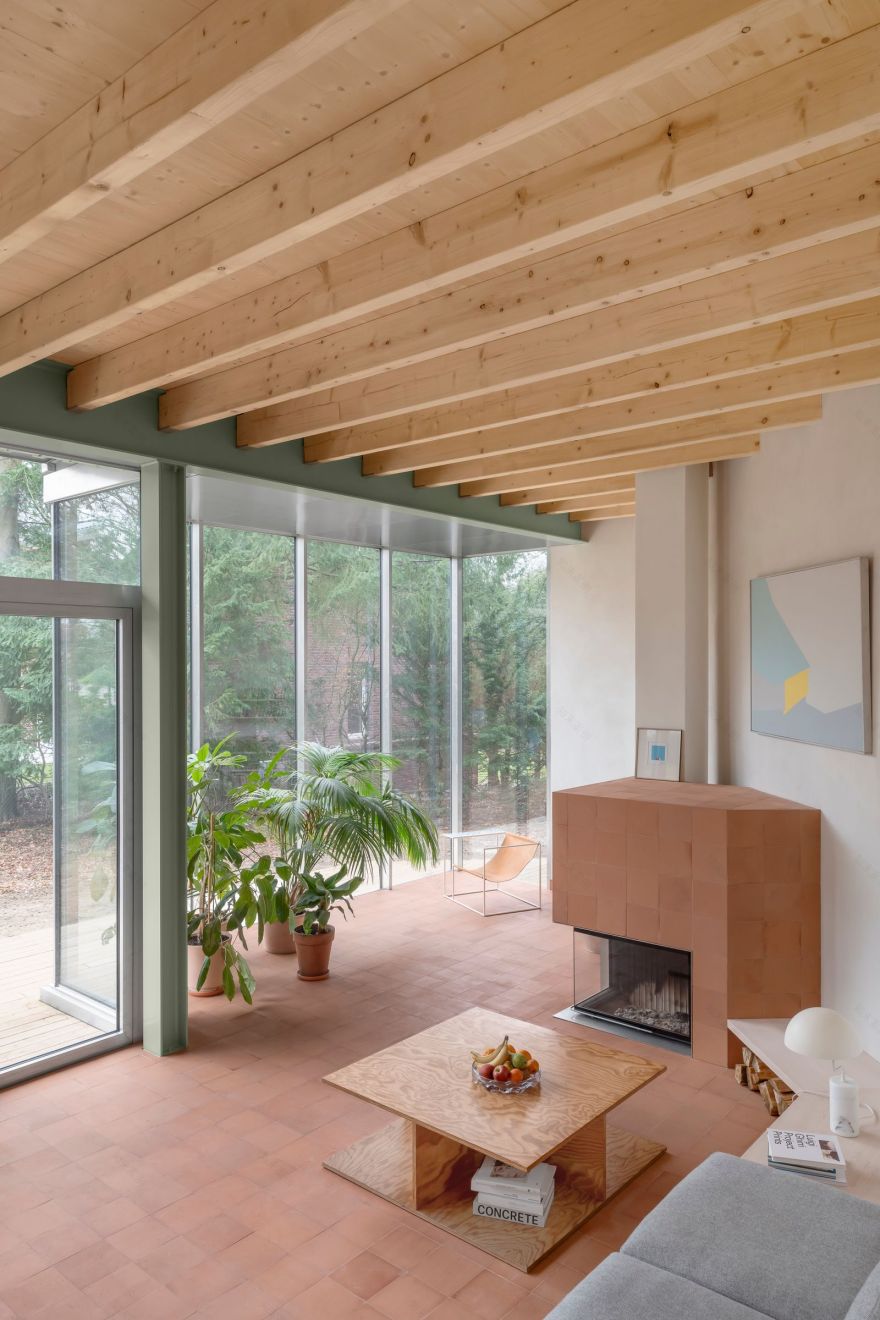 汉堡环绕树林建造的木屋丨德国汉堡丨汉堡Studio Noto建筑事务所-27