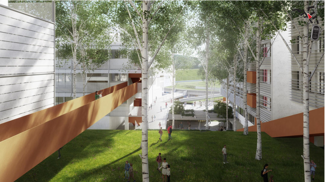 卫城·高中 · 生态友好的绿色校园设计丨中国深圳丨立方都市+库博建筑（联合体）-80