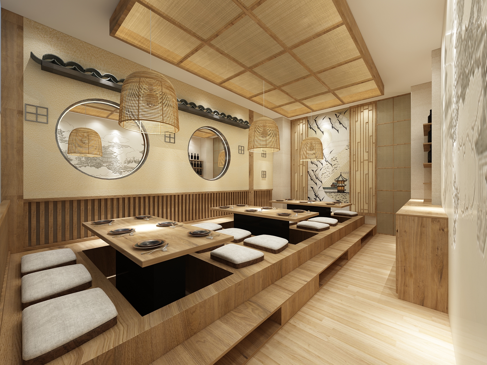 JAPANESE RESTAURANT DESIGN - SUSHI KO-9