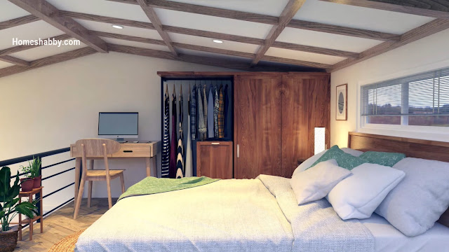 3·6米带卧室阁楼的小房子设计-12