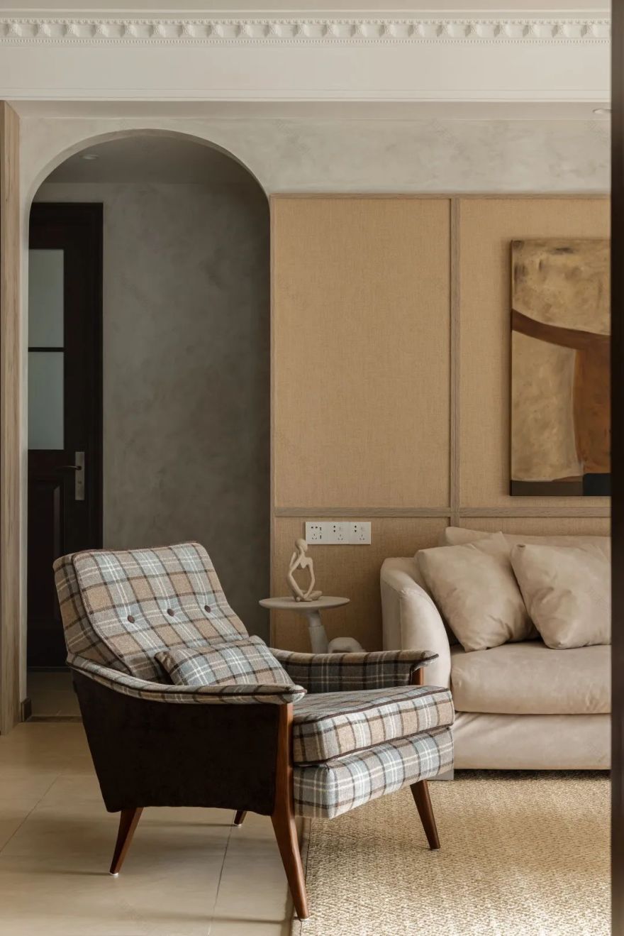 独居复古度假风精装房改造丨中国武汉丨梓维设计-43