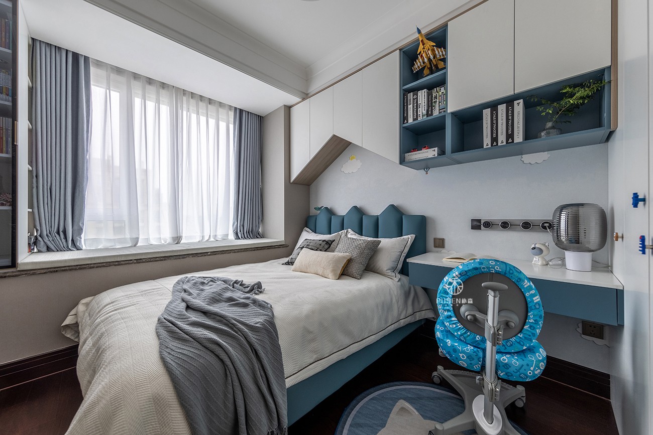 雅致轻奢 · 杭州金茂府精装修改造丨中国杭州丨朴森全案设计-26