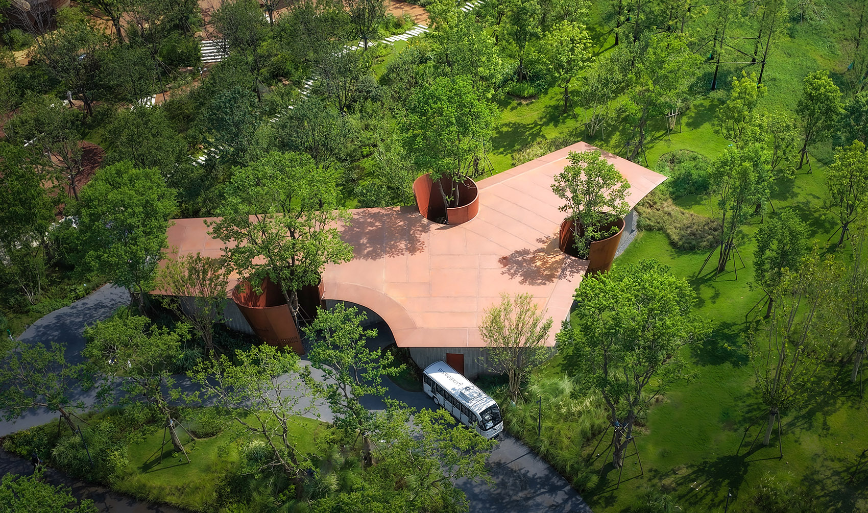 树下 UNDER TREE · 武汉麓客岛一号驿站丨中国武汉丨ZAD鸷飞建筑设计事务所-4