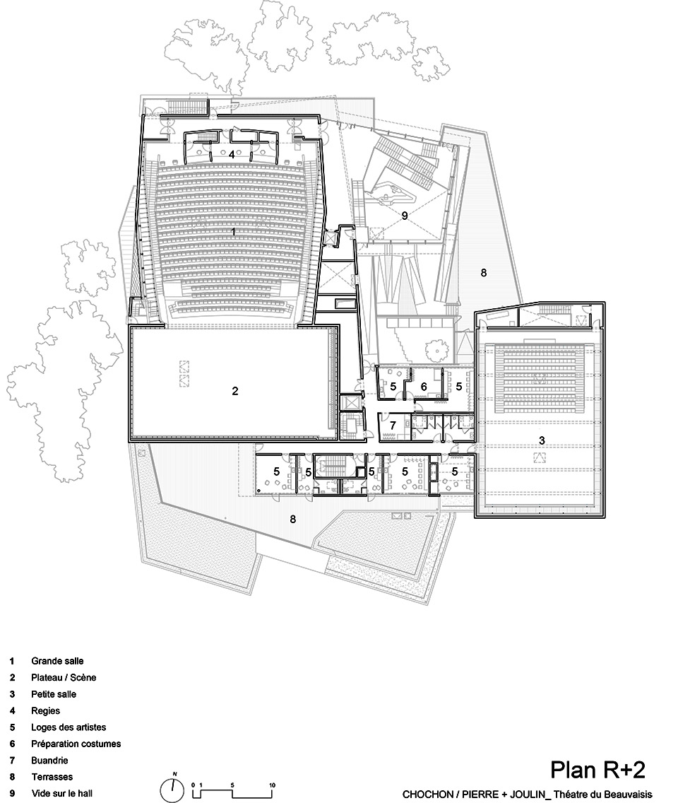 Beauvaisis剧院丨法国丨The atelier AJC-72