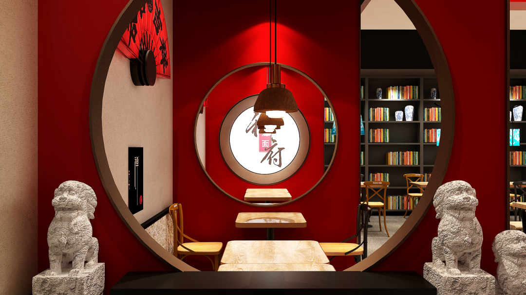 面馆界的“设计王”！从LOGO到空间，处处精心！中国传统就是美！-115