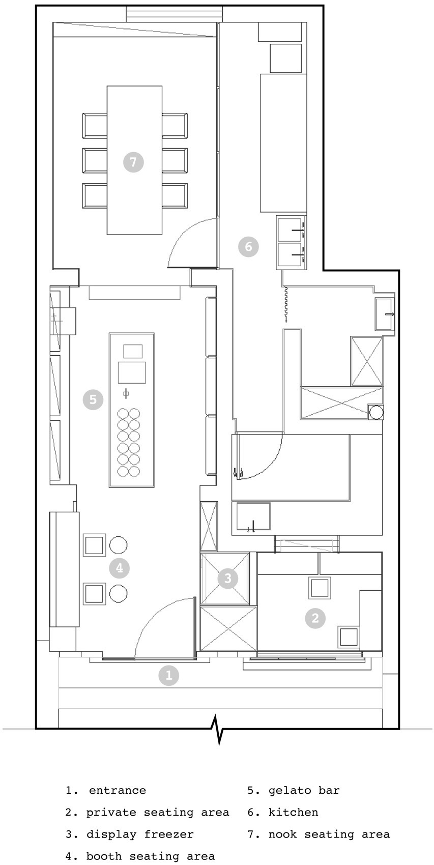 Carrie·Li Gelato 空间设计丨中国成都丨物禾木木-41