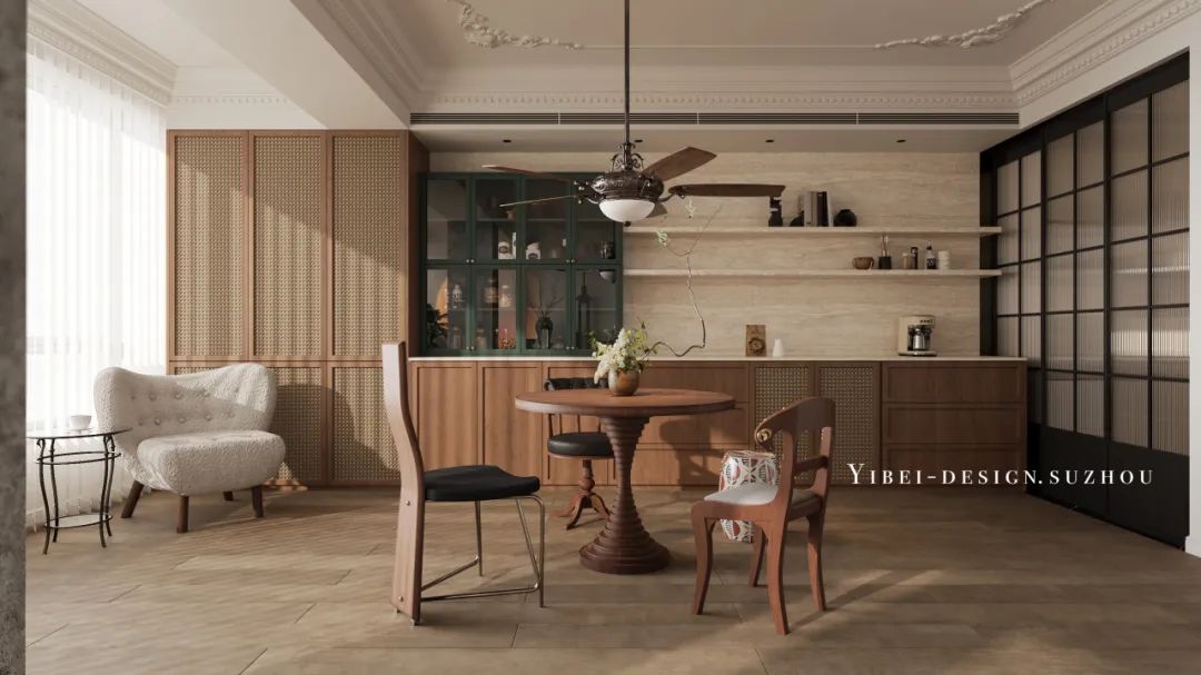 法式浪漫艺术气息居家空间设计丨中国苏州丨YIBEI DESIGN-11