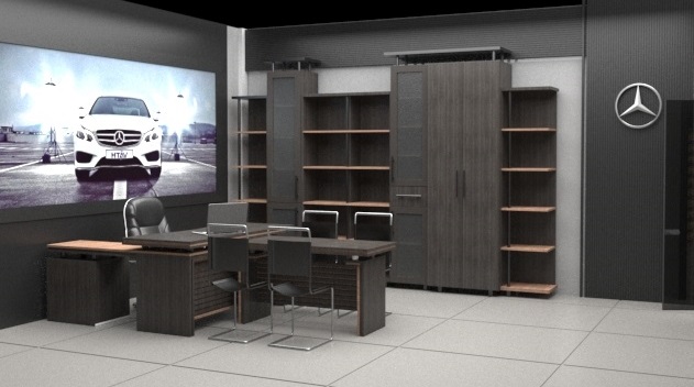 MERCEDES BENZ SHOWROOM（梅赛德斯  奔驰展厅）-15