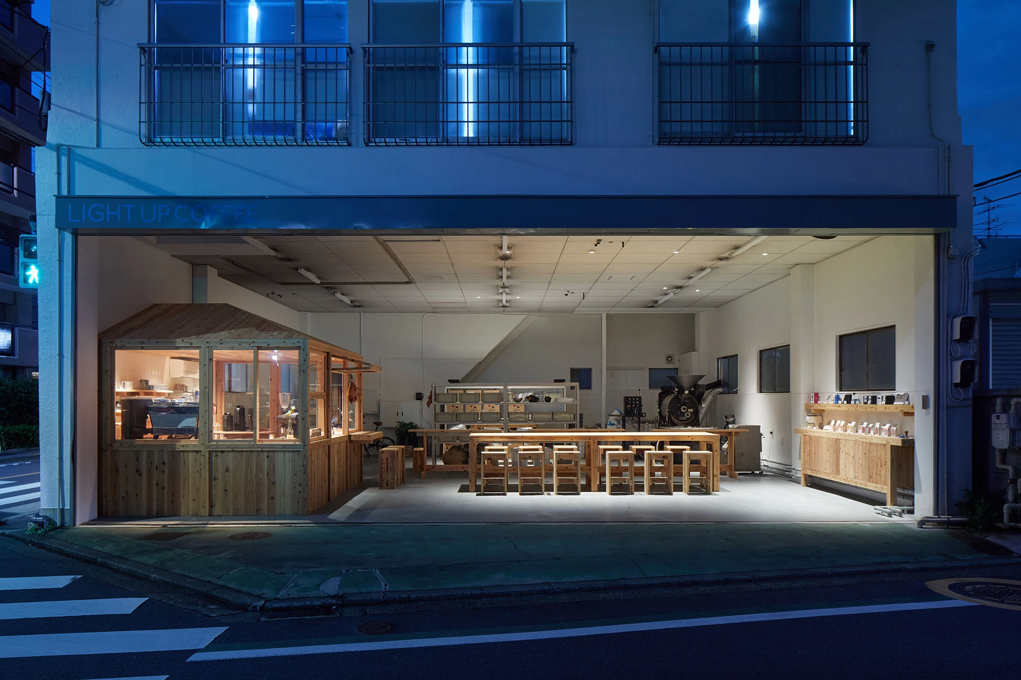 点亮三鹰咖啡丨日本东京丨Spicy Architects-5