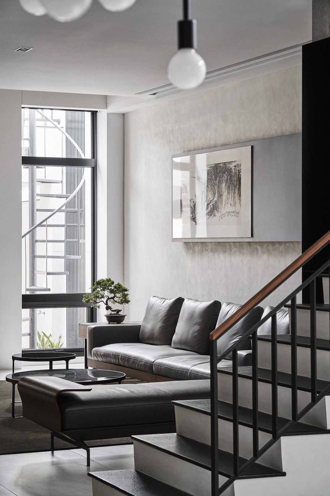 复式空间 现代极简设计！-2