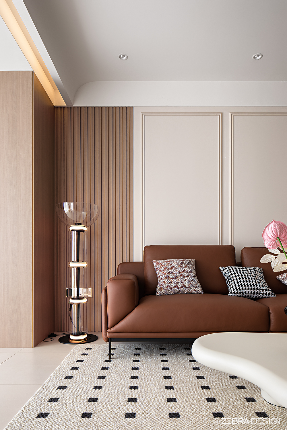 奶咖旋律中的现代轻法和谐空间丨中国桂林丨斑马设计事务所-9