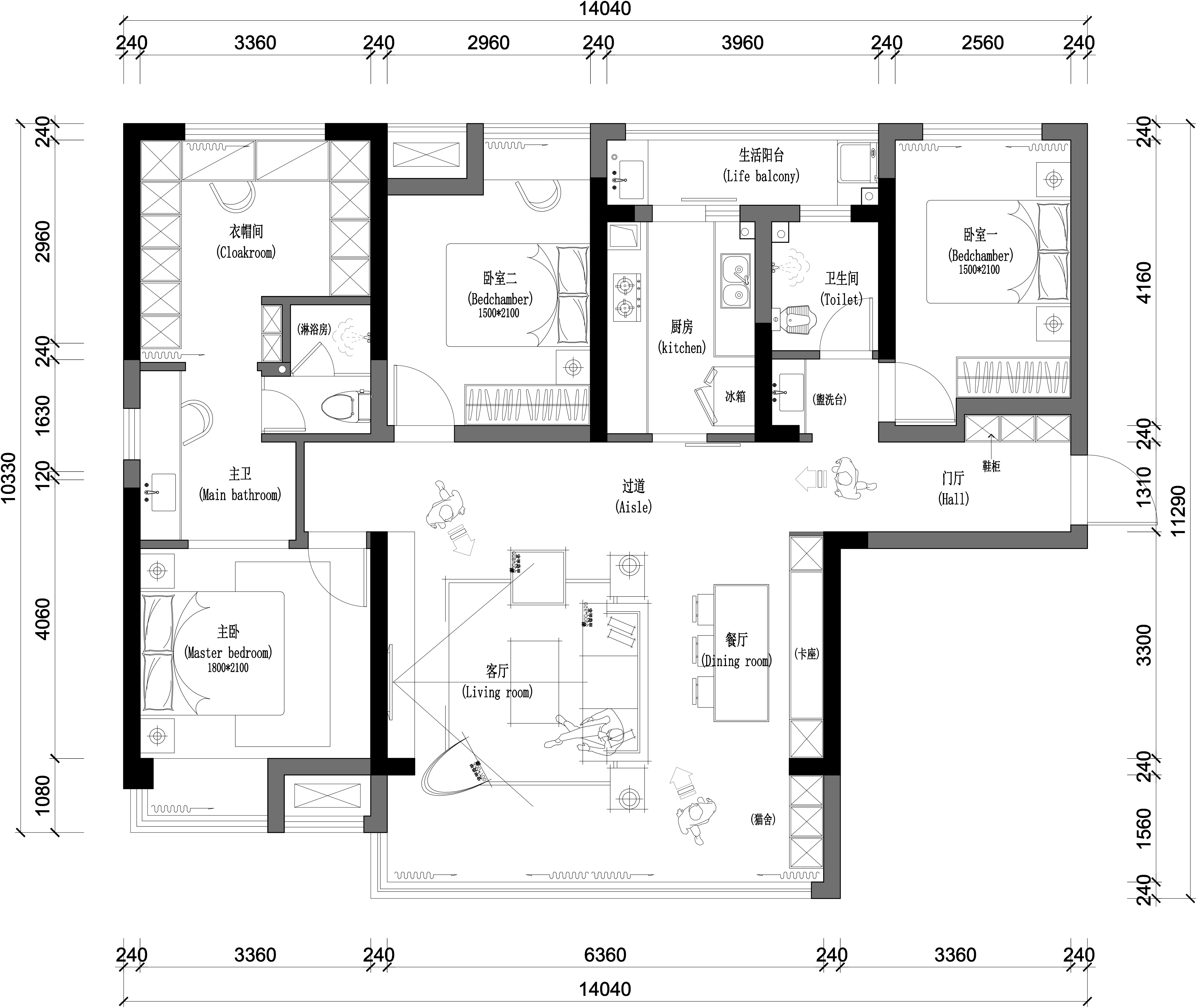 礼赞中的黑白丨啄梦设计-44
