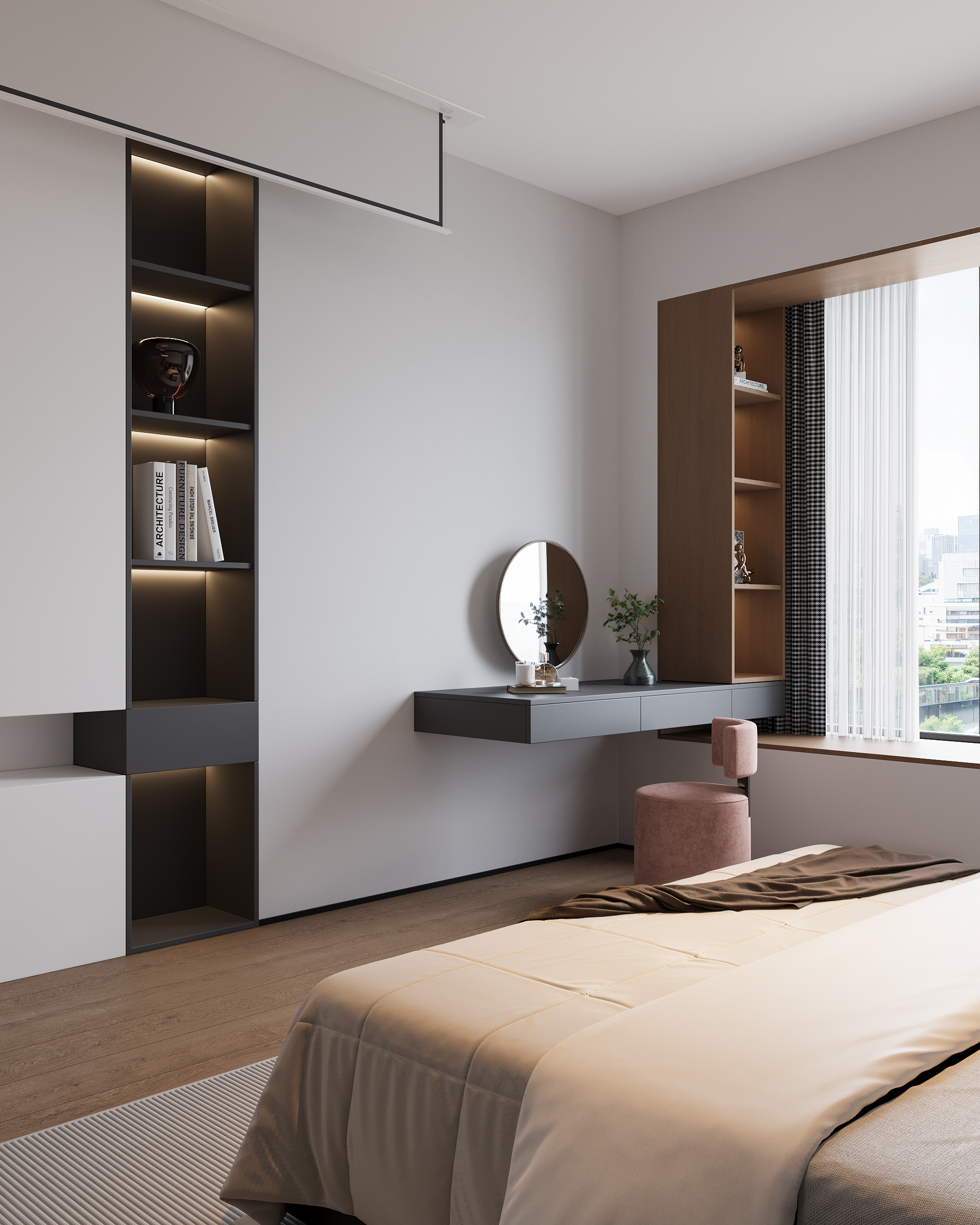 「藏趣于境」现代简约亲子宅丨江军-17