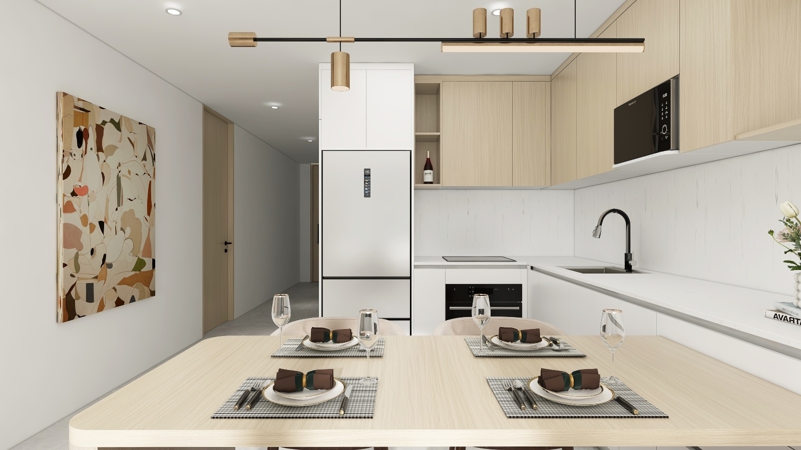 Green Moon Project. Kitchen Design Type 02-6
