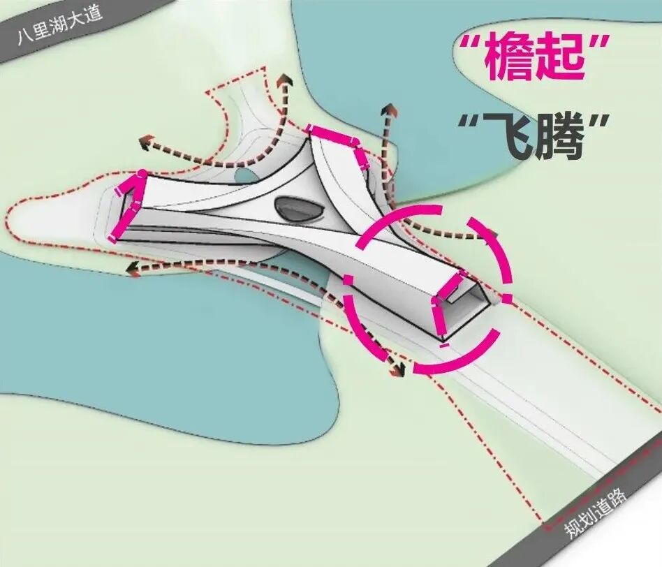 项目|山水诗境中的文化容器与数字化建构——九江市科技文化产业园-19
