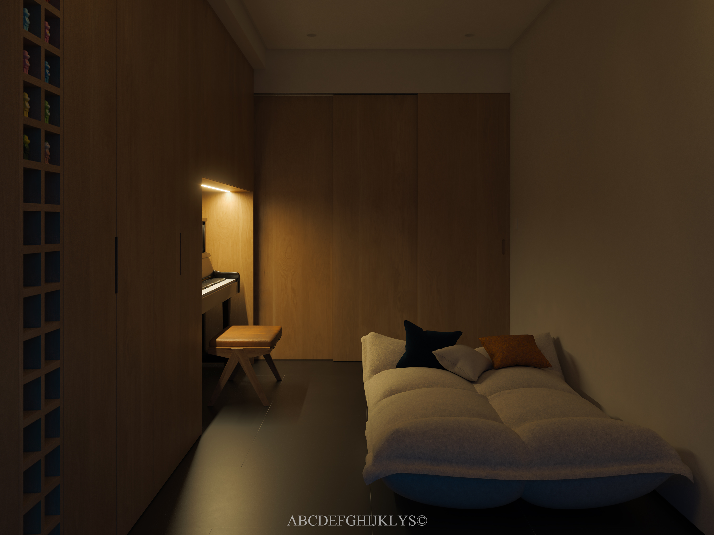 萬室勝意住宅空间表现丨ZERO 住宅表现-44