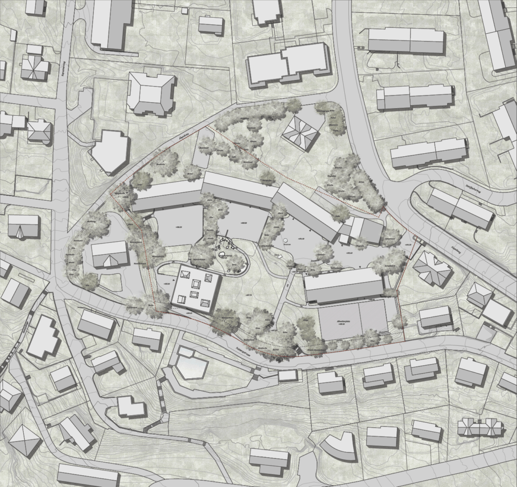 Gesamtsanierung Schulanlage Felsberg, Luzern - Andreas Geser | Landschaftsarchitekten-21