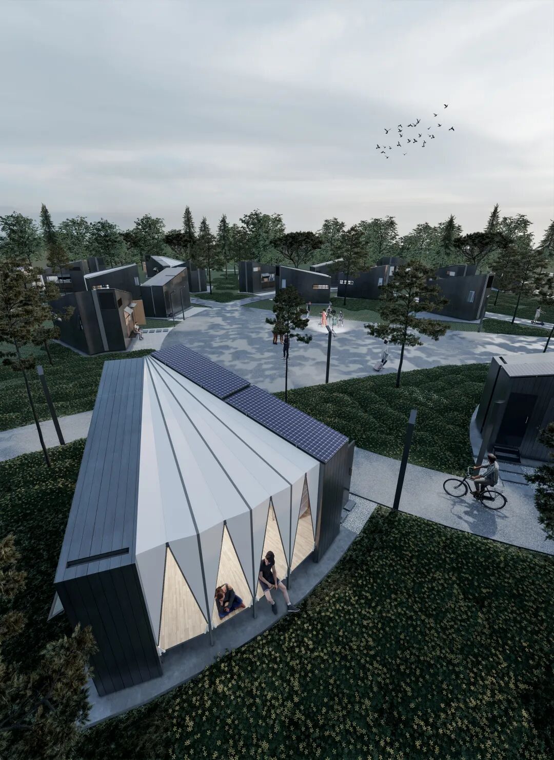 微型住宅竞赛：Movable Anchors - 数字游民丨中国成都丨思同设计-5