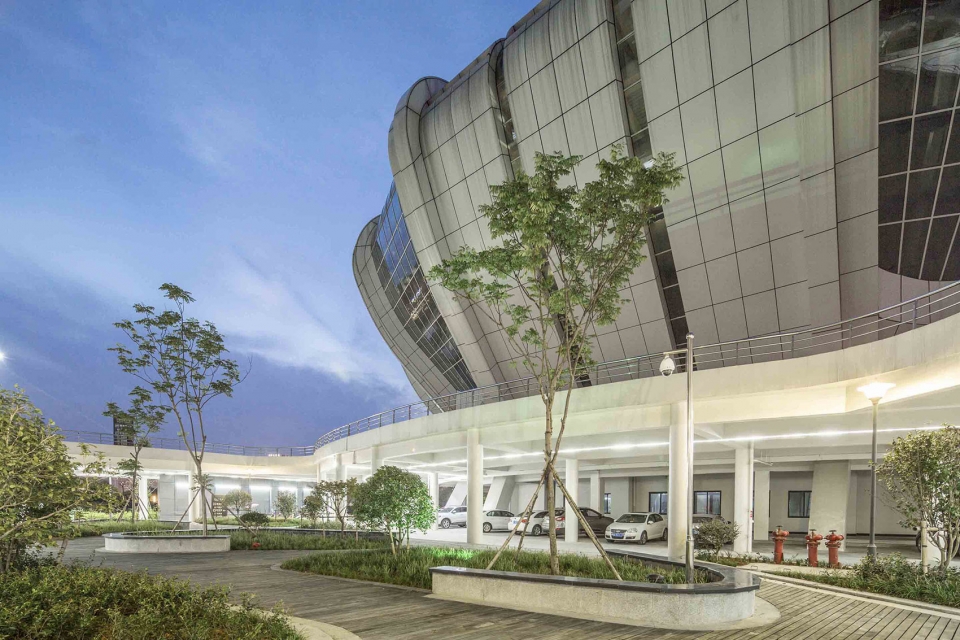 苍南体育中心 | 型钢桁架结构与曲线美学的完美结合-80