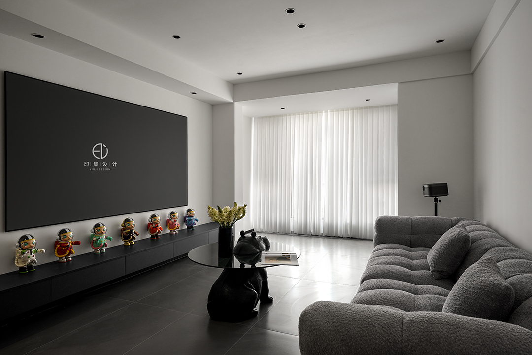 95.3㎡现代极简的家，从两个人的爱情故事说起-4