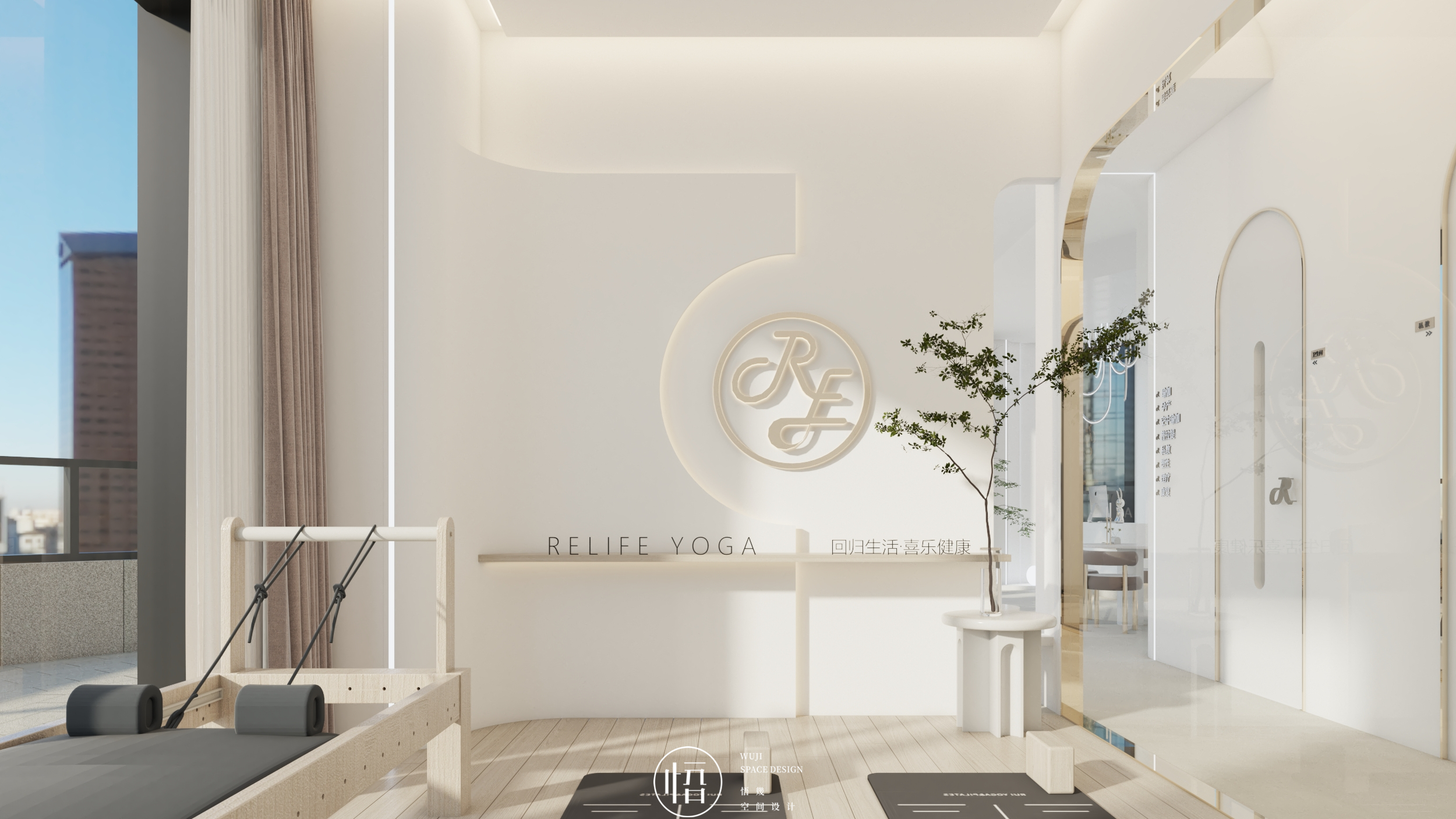 深圳瑞瑜伽室丨中国深圳丨悟几空间设计-22