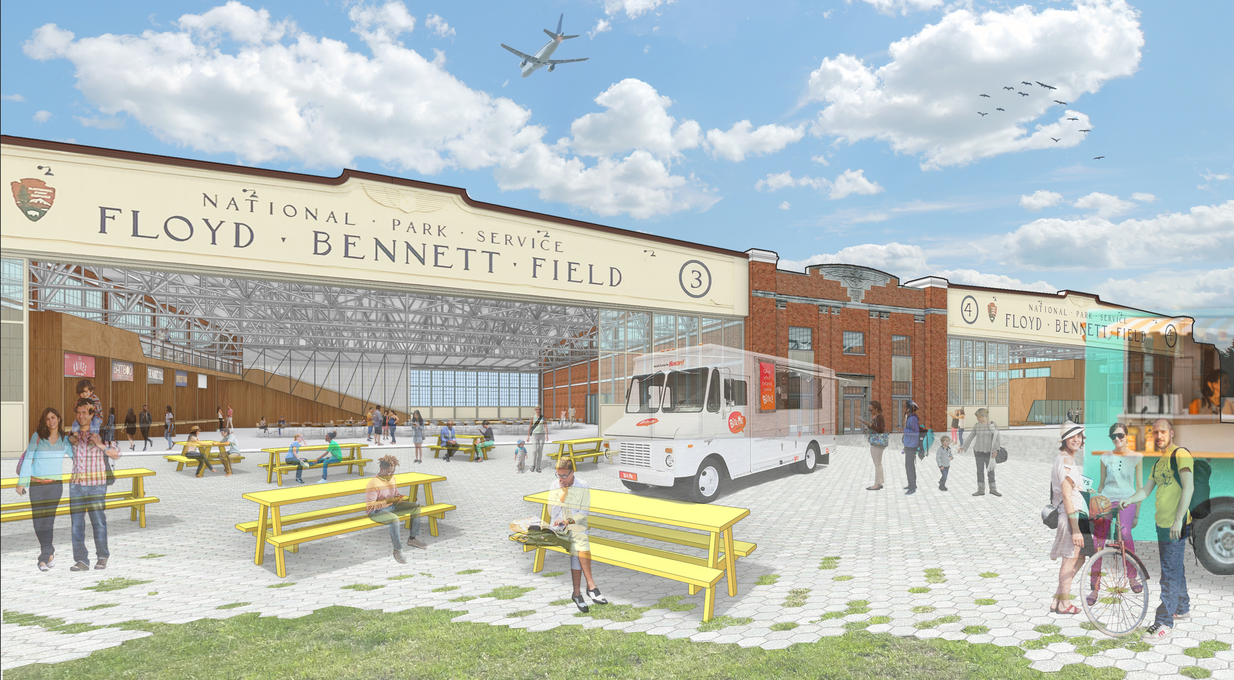 Floyd Bennett Field的3号和4号机库改造丨美国纽约丨LTL Architects-6