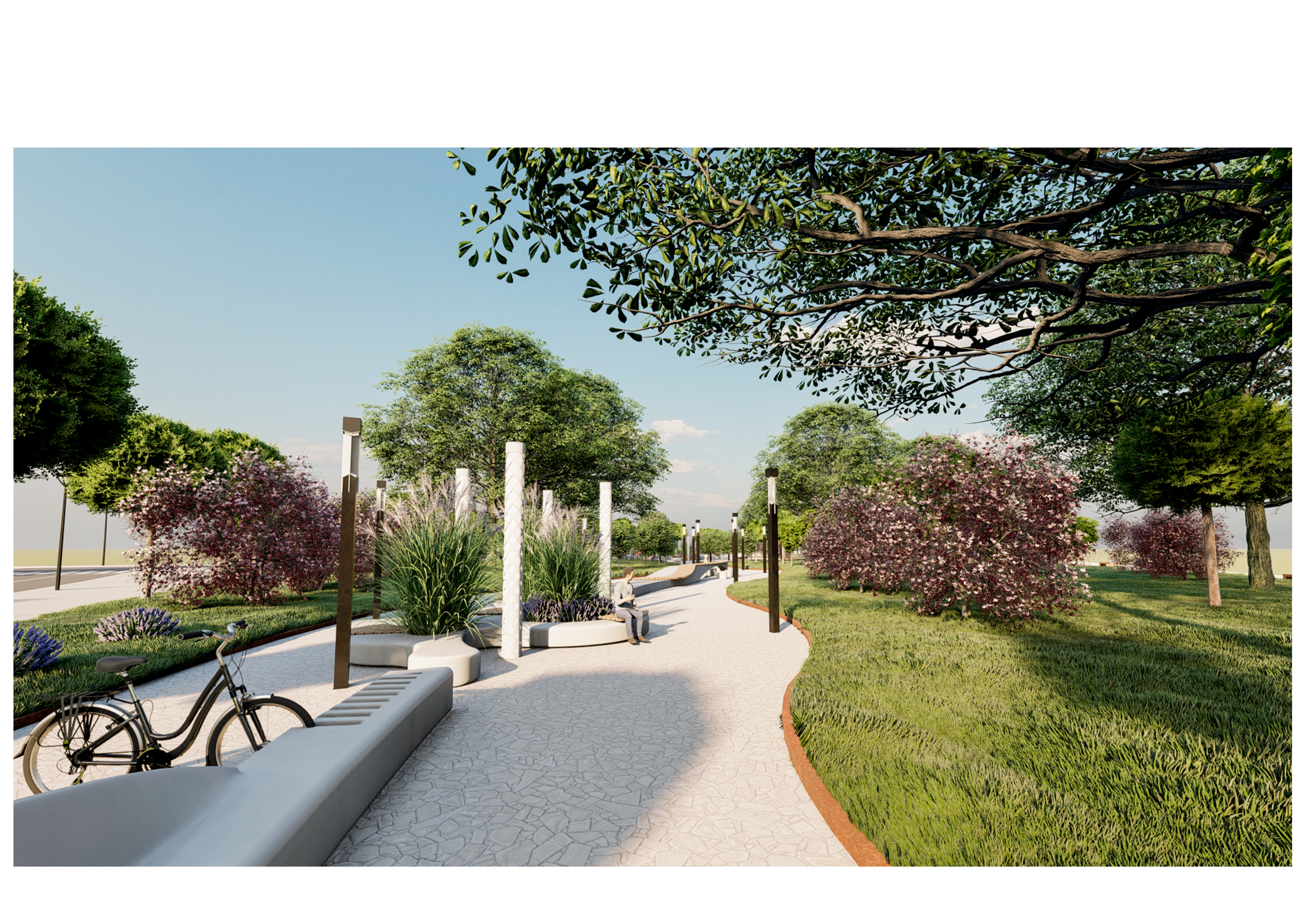 Project for Zone 6: Belgrade Linear park.-17