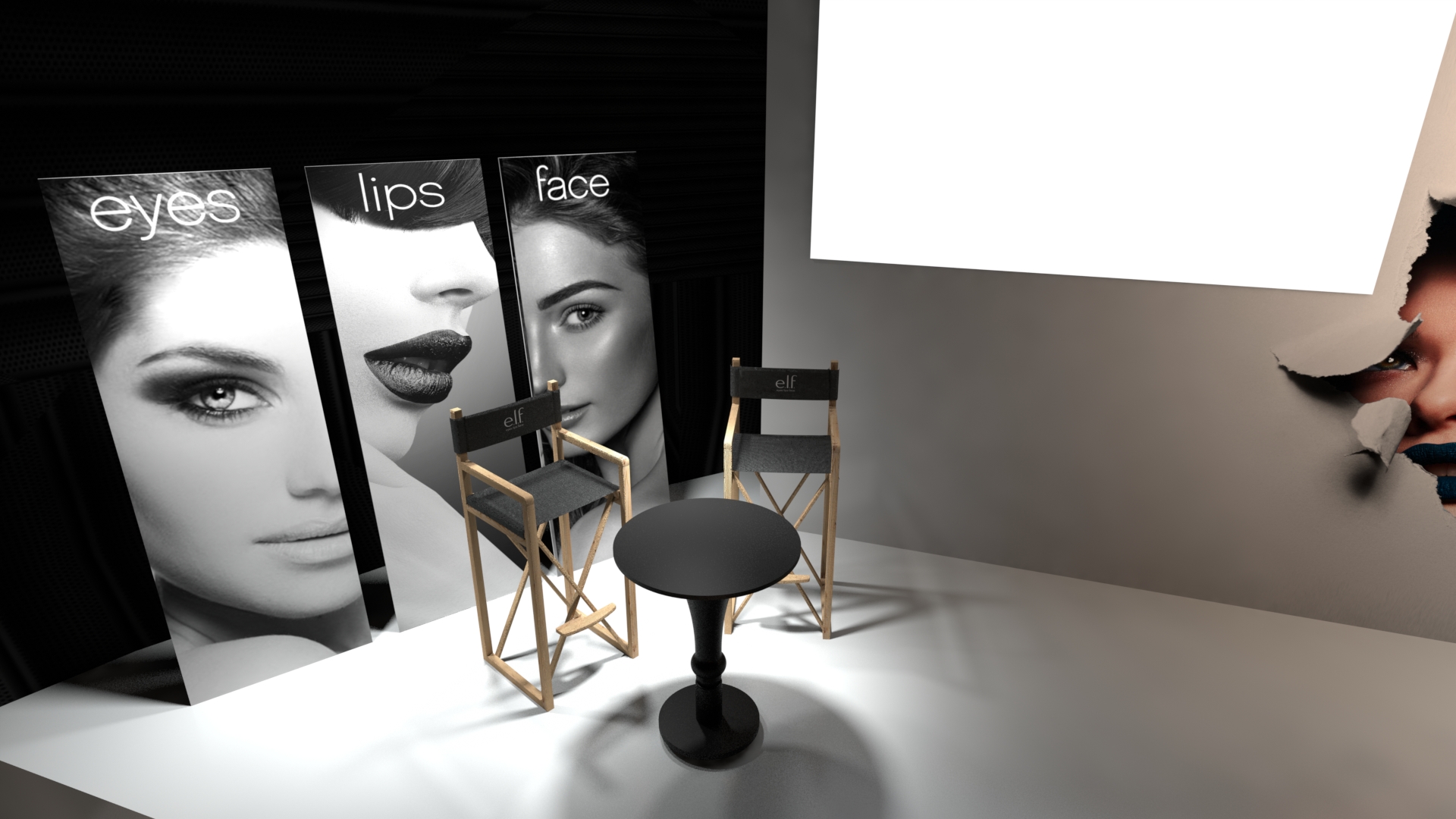 2019 e.l.f. Blogger Event / Foyer & Stage Design-10