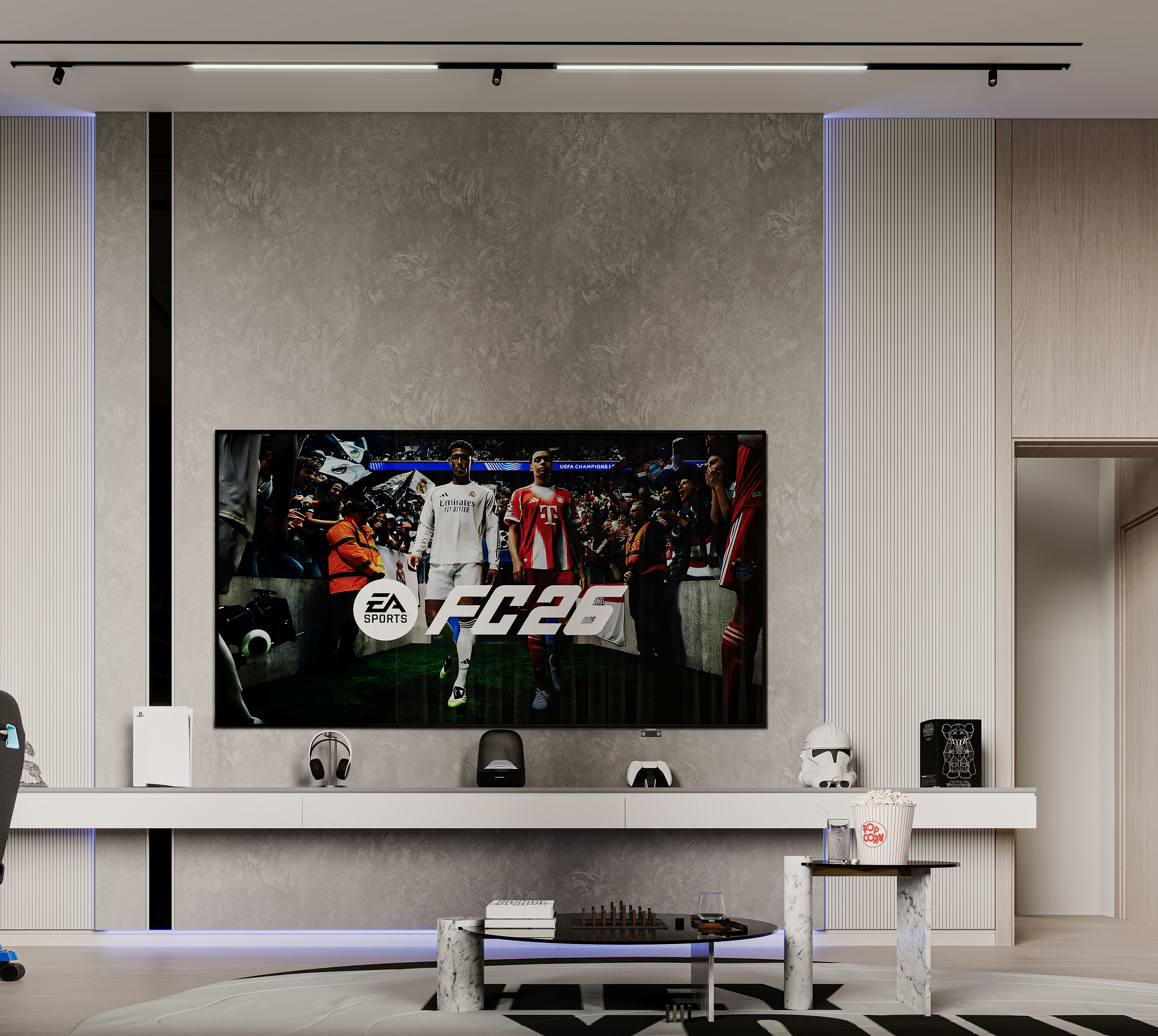Gaming Room Interior Design-25