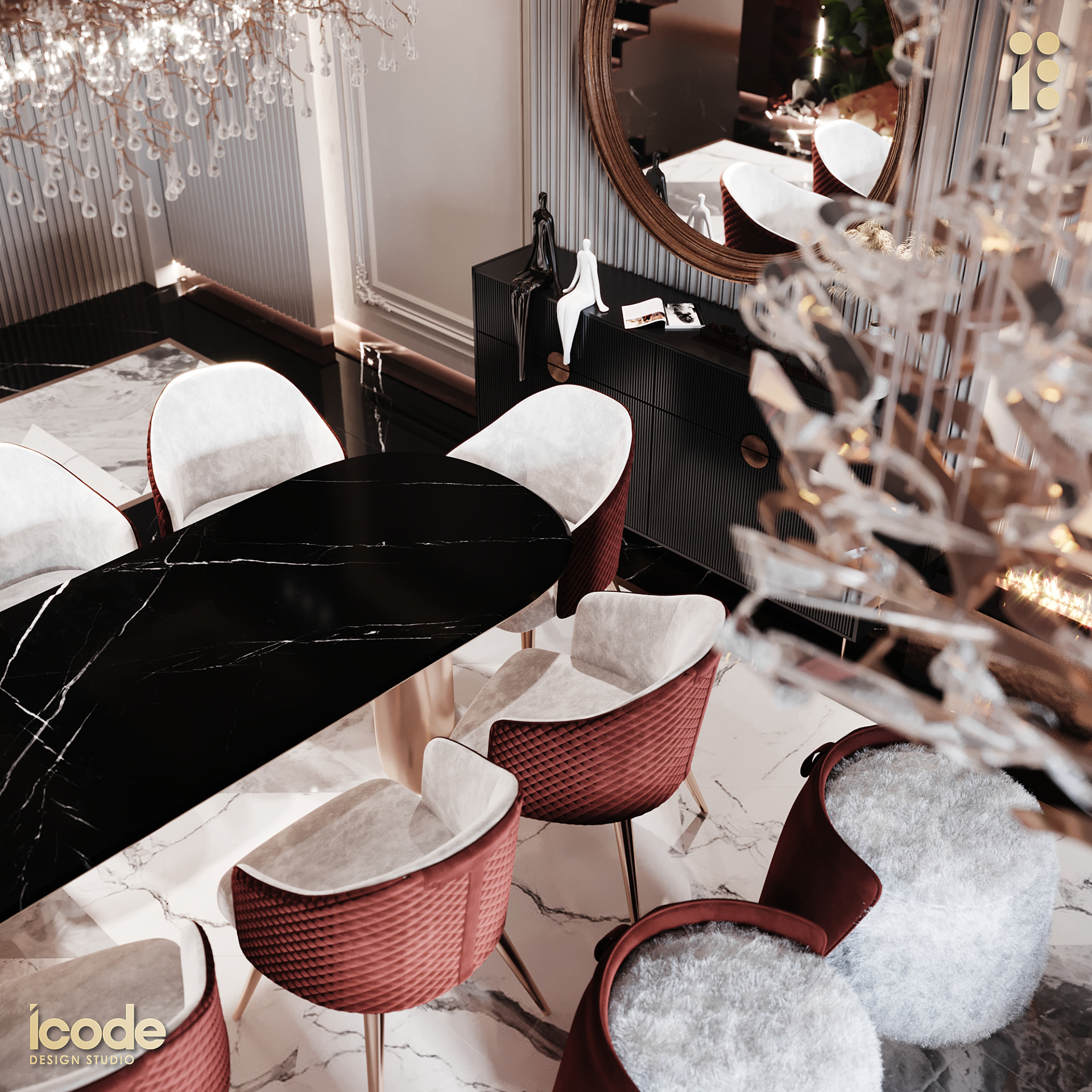 ICODE DESIGN STUDIO 豪华接待室设计-25