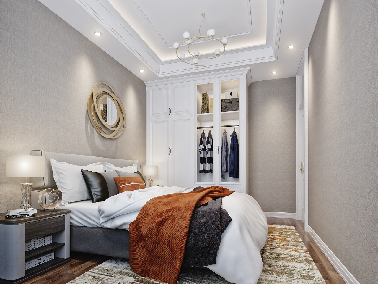 欧式奢华浪漫宜居空间设计-4