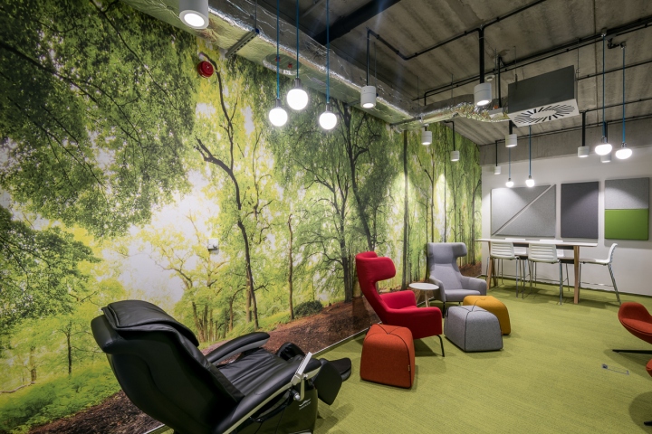 跨境电商平台OLX总部办公空间设计-2