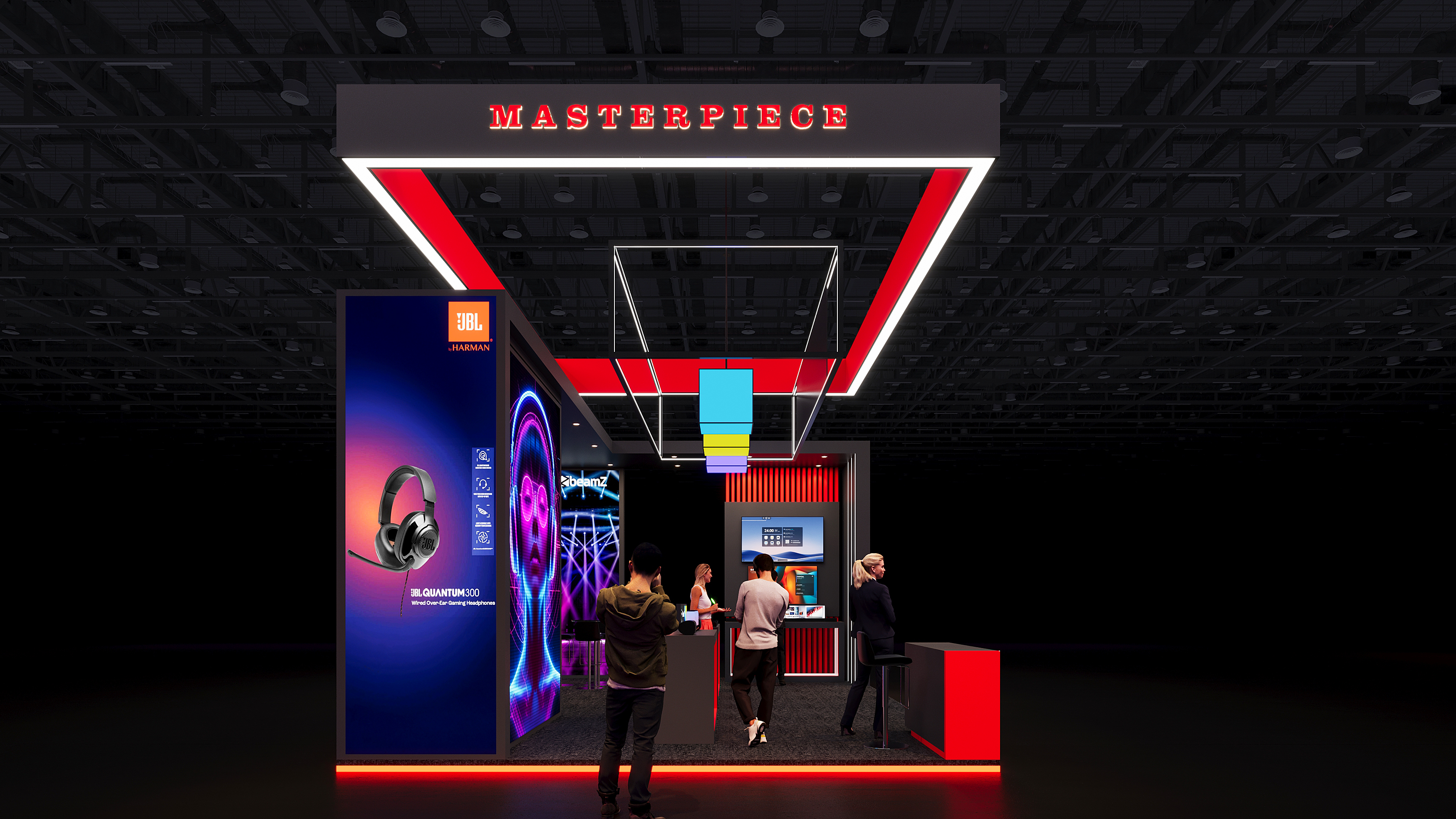 Exhibition Design concept for MASTERPIECE @Gitex 2025-2