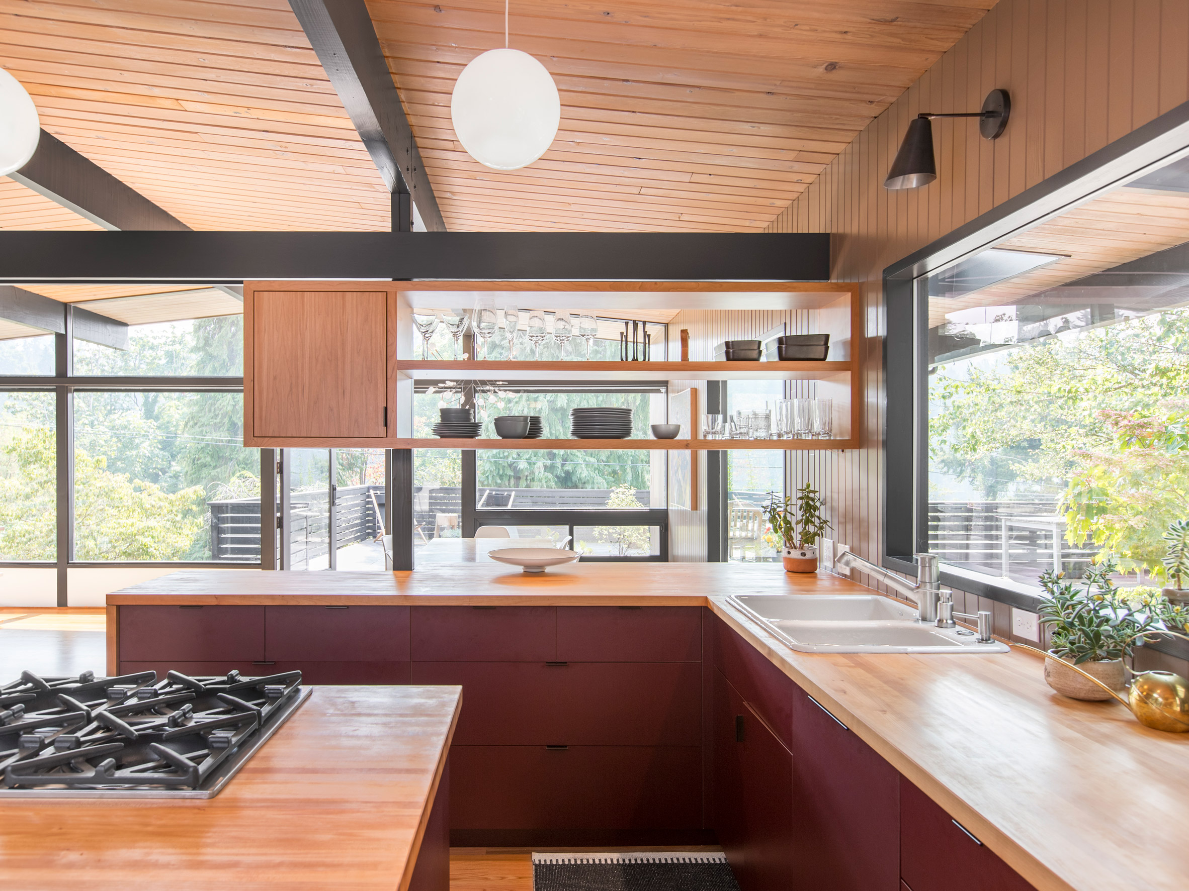 Mid-century home in Seattle undergoes sensitive restoration by SHED-6