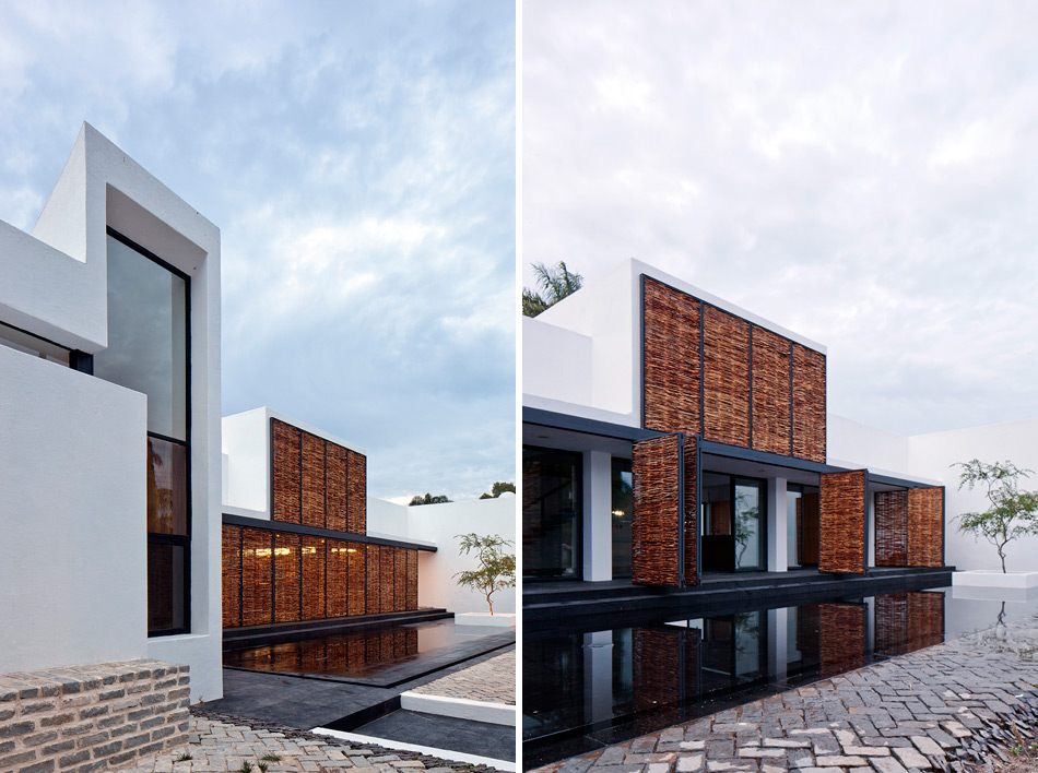 墨西哥木材编织住宅-20