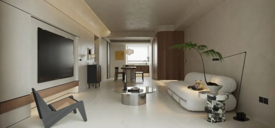 【新作】200方轻法式复古的顶跃设计,清冷文艺感拉满!-135